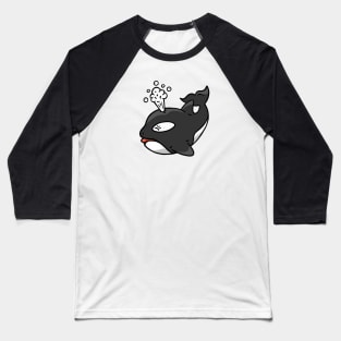 Whale Baseball T-Shirt